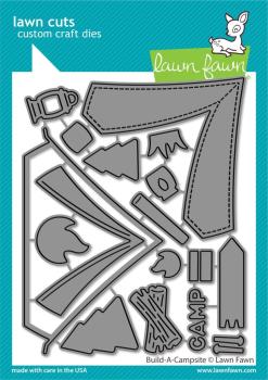 Lawn Fawn Craft Dies - Build-A-Campsite