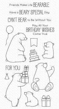 My Favorite Things Stempelset "Birthday Bears" Clear Stamp Set