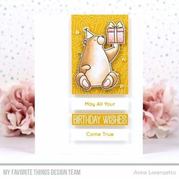 My Favorite Things Stempelset "Birthday Bears" Clear Stamp Set