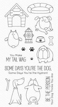 My Favorite Things Stempelset "You Make My Tail Wag" Clear Stamp Set