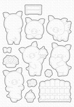 My Favorite Things Die-namics "Hog Heaven" | Stanzschablone | Stanze | Craft Die