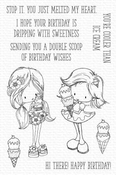 My Favorite Things Stempelset "Double Scoop of Cute" Clear Stamp Set
