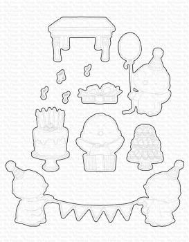 My Favorite Things Die-namics "Penguin Party" | Stanzschablone | Stanze | Craft Die