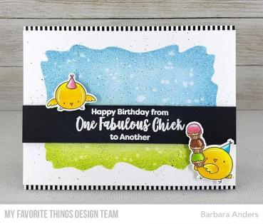 My Favorite Things Stempelset "Sassy Pants Birthday Greetings 3" Clear Stamp
