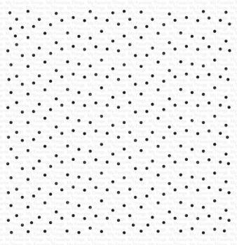 My Favorite Things "Polka Dot Party" 6x6" Background Cling Stamp