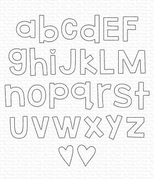 My Favorite Things Die-namics "Spell Anything Alphabet " | Stanzschablone | Stanze | Craft Die