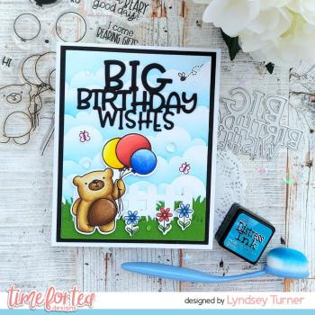 Time For Tea Clear Stamps Birthday Bear 