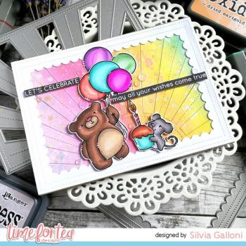 Time For Tea Clear Stamps Birthday Bear 