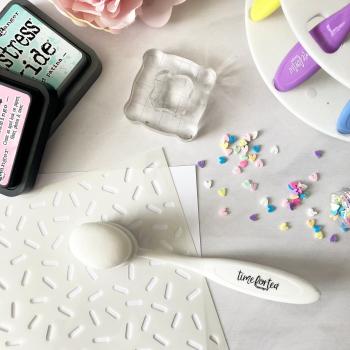 Time For Tea Beautiful Blender Brush Large White