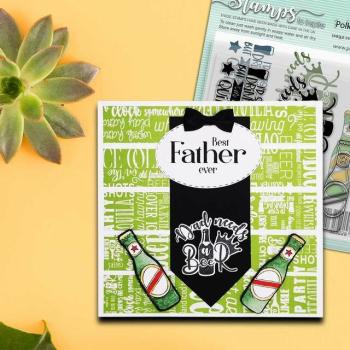 Polkadoodles Stempel "Cheers and Beers" Clear Stamp-Set