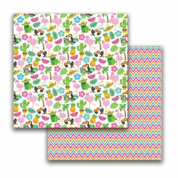 Polkadoodles "Tropical Fever" 6x6" Paper Pad