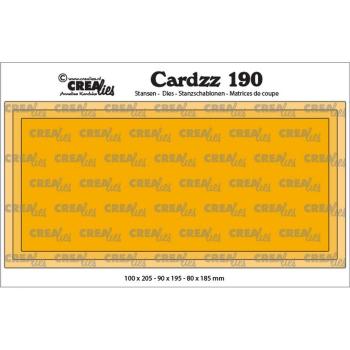 Crealies - Cardzz cutting dies Slimline J smooth 