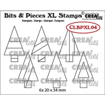Crealies - Bits - Pieces XL stamps Trees 