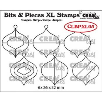 Crealies - Bits - Pieces XL stamps Baubles 