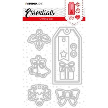 Studio Light Die Cut - Stanze - als Christmas cutting die Label