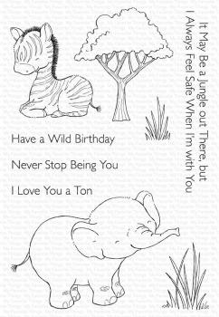 My Favorite Things Stempelset "Sweetest Safari Set 1" Clear Stamp Set