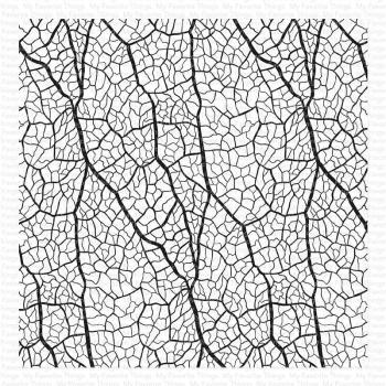My Favorite Things "Leaf Skeleton" 6x6" Background Cling Stamp