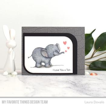 My Favorite Things "Leaf Skeleton" 6x6" Background Cling Stamp