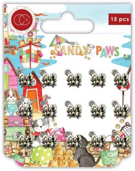 Craft Consortium Sandy Paws Little Crabs - Metal Charms
