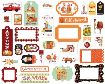 Carta Bella "Welcome Autumn" Frames & Tags