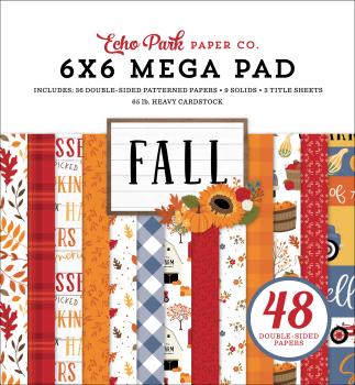 Echo Park "Fall" 6x6" Cardmakers Mega Pad