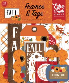 Echo Park "Fall" Frames & Tags