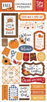 Echo Park "Fall" Chipboard - Sticker