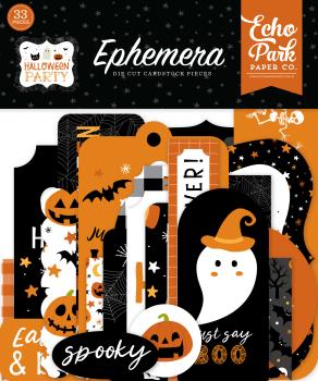 Echo Park "Halloween Party" Ephemera - Stanzteile