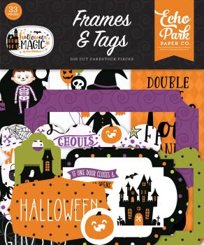 Echo Park "Halloween Magic" Frames & Tags