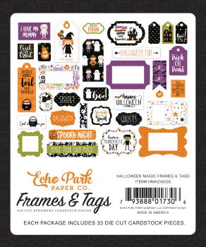 Echo Park "Halloween Magic" Frames & Tags