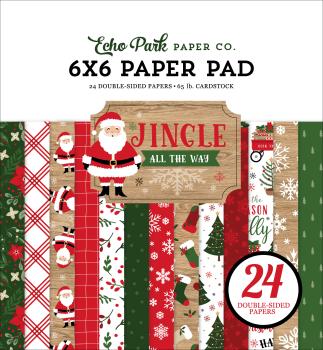 Echo Park "Jingle All The Way" 6x6" Paper Pad