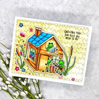 LDRS-Creative Birdhouse 4x4 Inch Clear Stamps