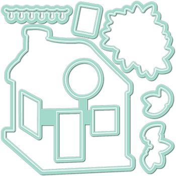 LDRS-Creative Birdhouse Coordinating Dies - Stanzen