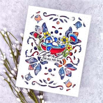 LDRS-Creative Folk Art A2 Layering Stencils (3pcs) Stencil 6x6