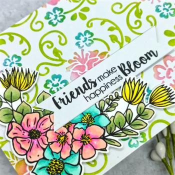 LDRS-Creative  Brocade  Stencil 6x6