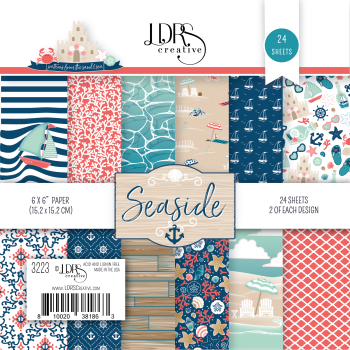 LDRS-Creative  Seaside 6x6 Inch Paper Pack (LDRS3223) Paper Pack 6x6