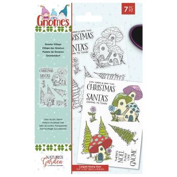 Crafters Companion - Gnome Village - Clear Stamps