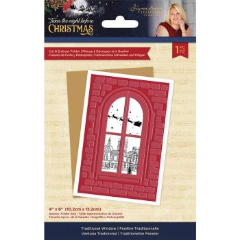 Crafters Companion -Twas the Night Before Christmas  Cut & Emboss - Prägefolder