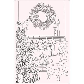 Crafters Companion -  A Cosy Christmas  - Clear Stamps