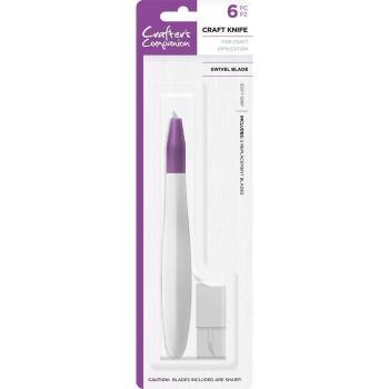 Crafters Companion -Softgrip Craft Knife Swivel & Refill- 