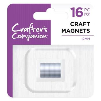 Crafters Companion -Craft Magnets (12mm) (16PC)- 