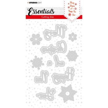 Studio Light Die Cut - Stanze - Merry Christmas ENG 1