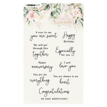 Studio Light - Clear Stamp Another love story Silikonstempel Love-Sätze nr.2