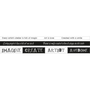 Studio Light - Washi Tape -Backgound Artist’s atelier nr.03