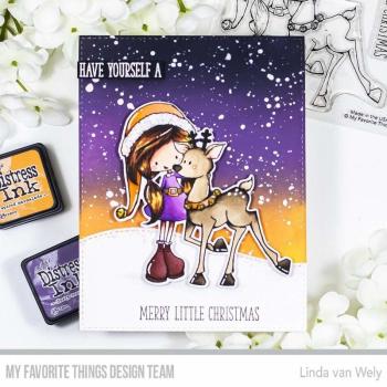 My Favorite Things Stempelset "Jingle Hugs" Clear Stamp Set