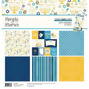 Simple Stories Simple Happy Hanukkah 12x12 Inch Simple Kit
