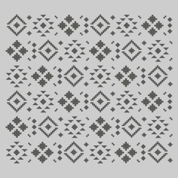 Simple Stories Simple  Howdy! Stencil Aztec  - Schablone