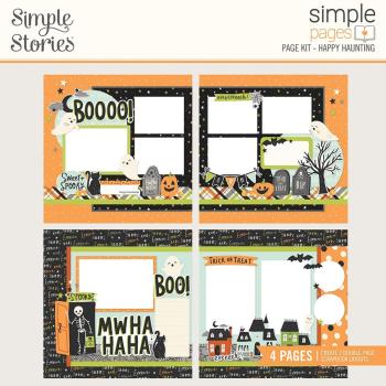 Simple Stories Happy Haunting  Simple Pages Kit - Bits & Pieces