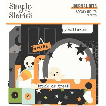Simple Stories Simple Spooky Nights Journal   Bits & Pieces -  Stanzteile