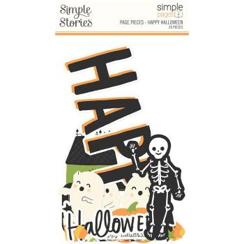 Simple Stories Simple Pages Pieces Happy Halloween (16425)   -  Stanzteile